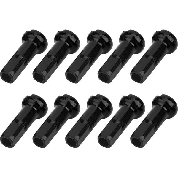 Cuque Verr��Ckter 10PCS Tappo Raggi Bicicletta, Robusto E Durevole Tappo Raggi Mountain Bike, Accessorio Per Mountain Bike (Nero)-image