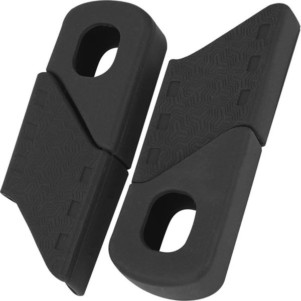 Ovaquixi 4Pz. Protezioni In Silicone Solido Per Pedivelle Di Bicicletta, Protezione Del Braccio Della Pedivella, Protezione Della Pedivella Di Bicicletta-image