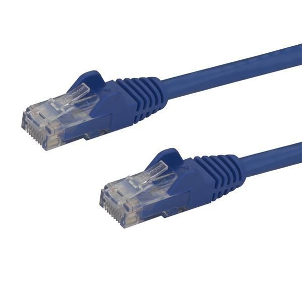 Startech.Com Cavo Patch Antigroviglio Utp RJ45 Cat6 Gigabit Blu 10M - Cavo Patch 10 M-image