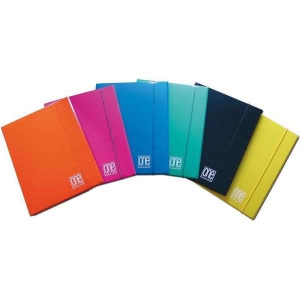 Blasetti One Color Three Flap Files Raccoglitore Ad Anelli A4 Multicolore-image