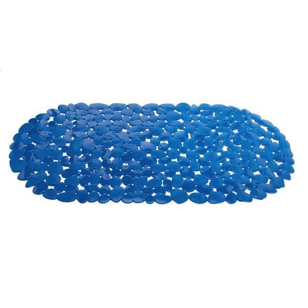 Msv Tappeto Per Doccia Tappeto Per Vasca Tappeto Antiscivolo Tappeto Per Doccia 39X99 Cm Pebble Blue-image