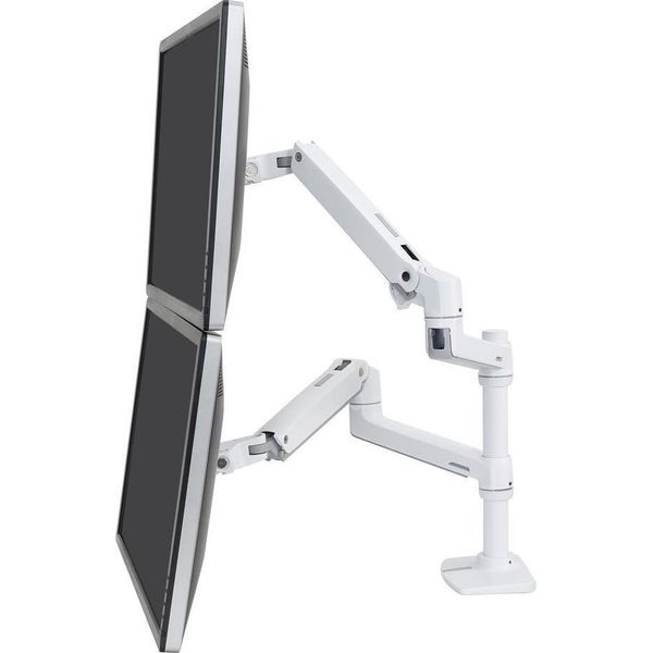 Ergotron Lx Series 45-492-216 Supporto Da Tavolo Per Tv A Schermo Piatto 61 Cm (24") Bianco Scrivania"-image