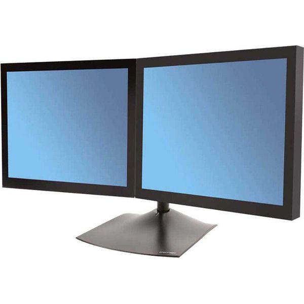 Ergotron Ds Series DS100 Dual Monitor Desk Stand, Horizontal 61 Cm 24 Pollici Scrivania Nero-image