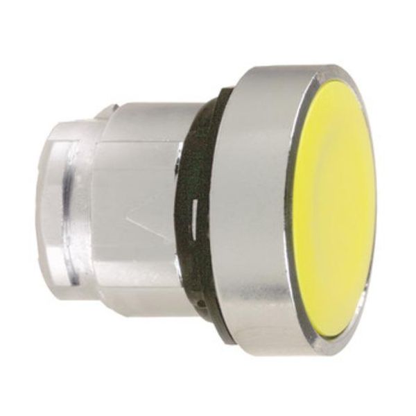 Pulsante Piatto, Ge - Controllore A Pulsante Giallo IP66 ZB4BA5-image