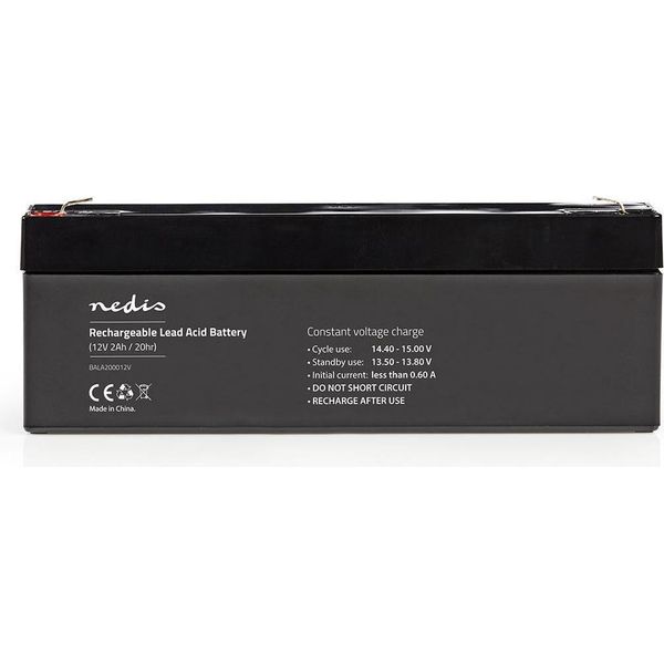 Batteria Al Piombo Ricaricabile | Piombo-Acido | Ricaricabile | 12 V | 2000 Mah-image