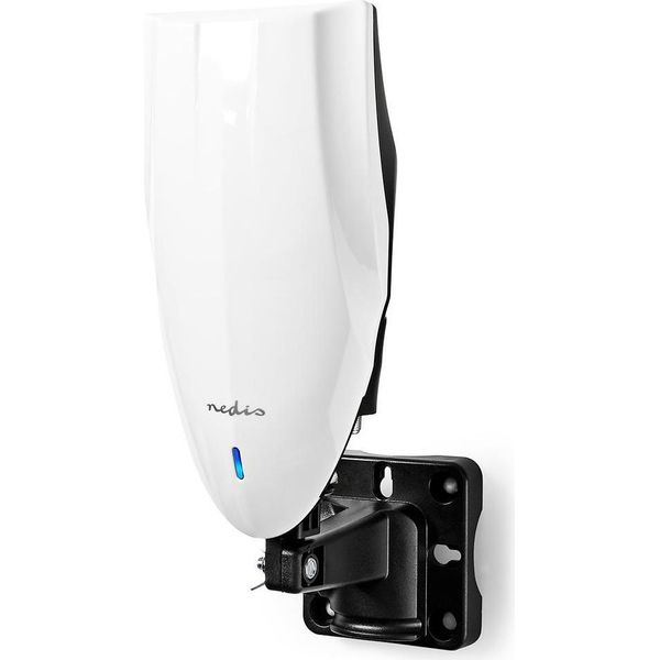 Antenna Hdtv Attiva | Attiva | Tipo Di Connettore: Connettore F | Fm / Uhf / Vhf | Campo Di Ricezione: 0-50 Km | LTE700 | Guadagno: 40 Db | Nero / Bianco-image