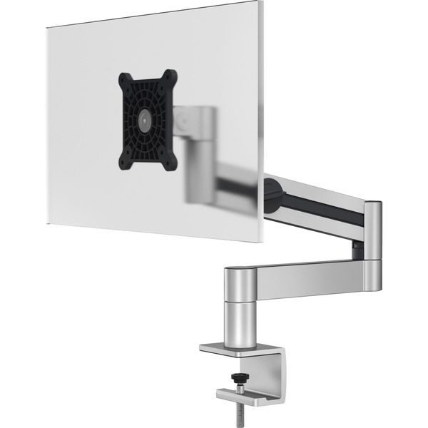 Durable Braccio Porta Monitor Pro Con Braccio Estensibile Per 1 Monitor Con Morsetto, Argento, 508323-image