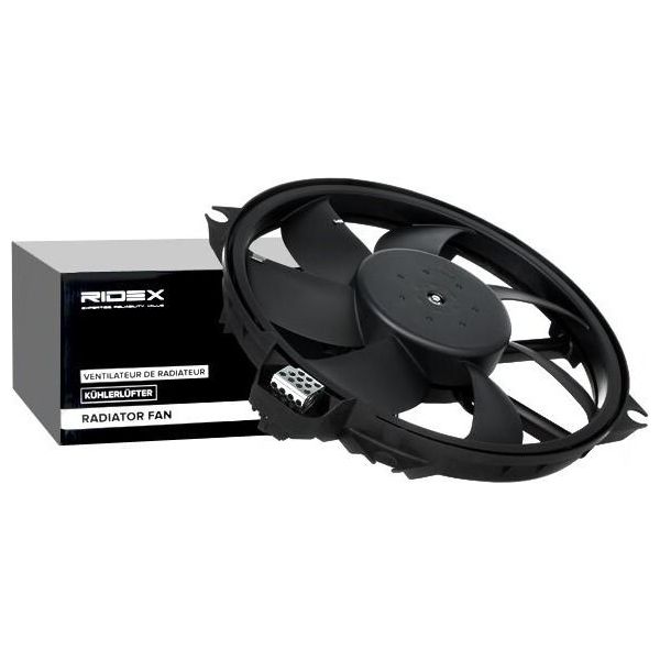 Ridex 508R0067 - Ventola Radiatore Oe 214810011R Per Scenic Iii, Megane Iii, Megane Cc, Grand Scenic Iii Jz, Fluence L3-image