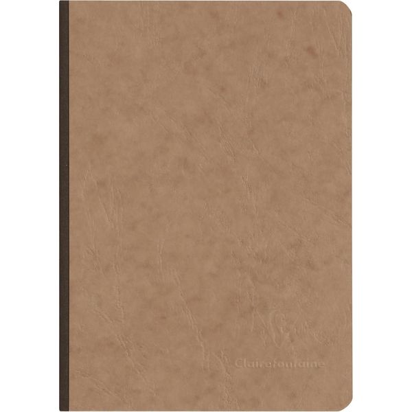 Quaderno Clairefontaine Agebag Din A5 Lino Foderato 96 Fogli Tabacco-image