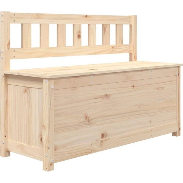 Syfax™ Panca 110X41X76,5 Cm In Legno Massello Di Pino-image