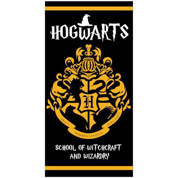 Telo Da Spiaggia In Microfibra Harry Potter Hogwarts-image