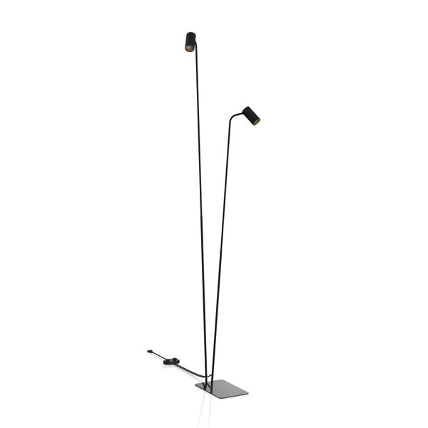 Nowodvorski Mono 7718 Lampada Da Terra A Led In Acciaio, Nero-image
