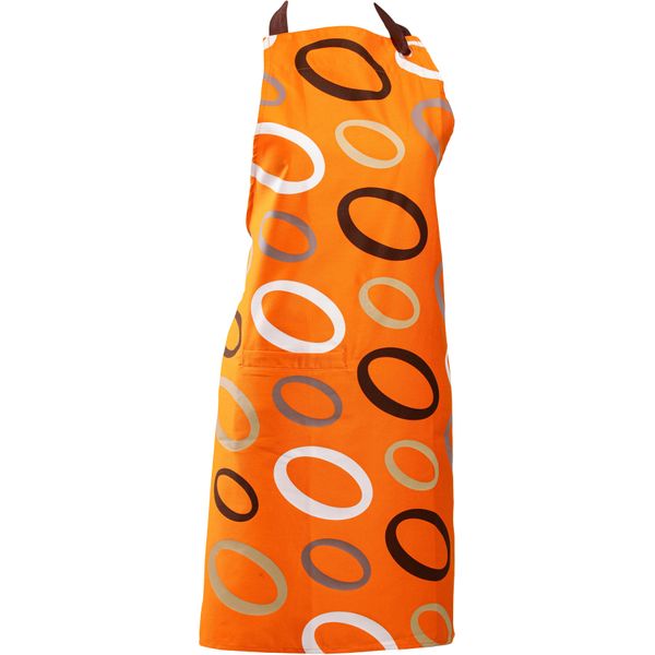 KochschüRze Bugatti "Ellipse", Orange (Orange, Braun, Natur, Weiß), B:80Cm L:85Cm, Baumwolle, SchüRzen, KochschüRze-image
