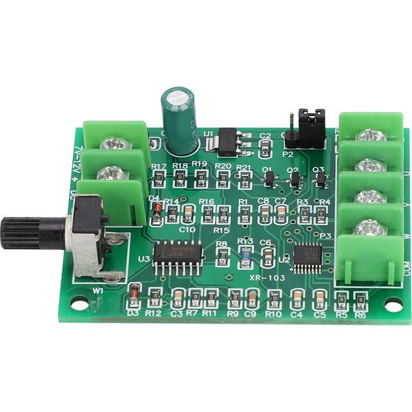 Controllore Del Bordo Del Driver Del Motore Senza Spazzole, Bordo Del Driver Del Motore Senza Spazzole, Bordo Di Controllo Di Velocità, Controllore Del Bordo Del Driver Del Motore Senza Spazzole Di Cc Di 5V-12V, Controllore Del Bordo Del Driver Del Motore Senza Spazzole Per Il Motore Del Disco Rigido, Controllore Del Bordo Del Driver Del Motore Senza Spazzole Di Cc Di 5V-12V Per Il Motore Del Disc-image