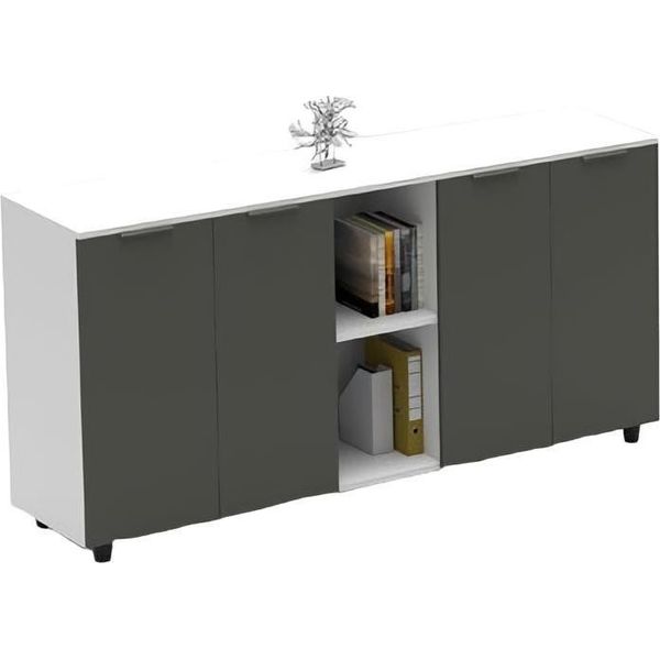Armadio Per Archiviazione Armadio Per Ufficio Credenza Armadio Per Archiviazione Ufficio 180Cm-image
