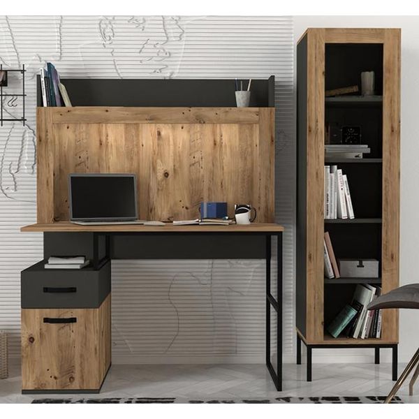 Libreria Comoda Camera Dei Giovani Mobili Per Bambini Marrone Mobili Moderni Scaffale-image
