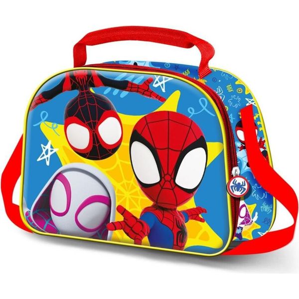 Karactermania Marvel Spiderman Amazing 3D Lunchtasche Blau Blau One Size-image