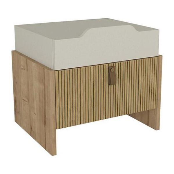 Comodino Tavolo Da Camera Da Letto Mobili Bianco Tavolino Console Da Letto Comodini-image