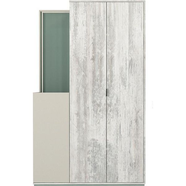 Armadio Camera Dei Bambini Mobili Moderni Legno Design Armadi Grigio Guardaroba-image