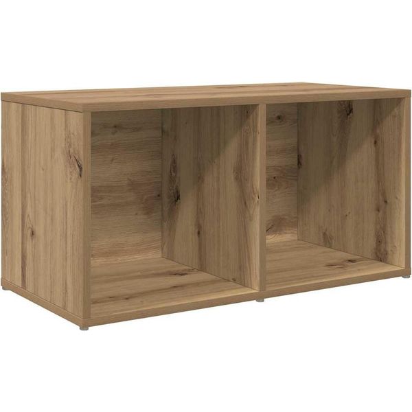 Vidaxl Mobile Tv Da Parete Marrone 72 X 35 X 37 Cm Materiale Ligneo-image