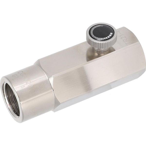 Connettore Adattatore Per Ricarica Bombola CO2 CGA320 Accessorio Valvola Di Riempimento Soda Argento-image