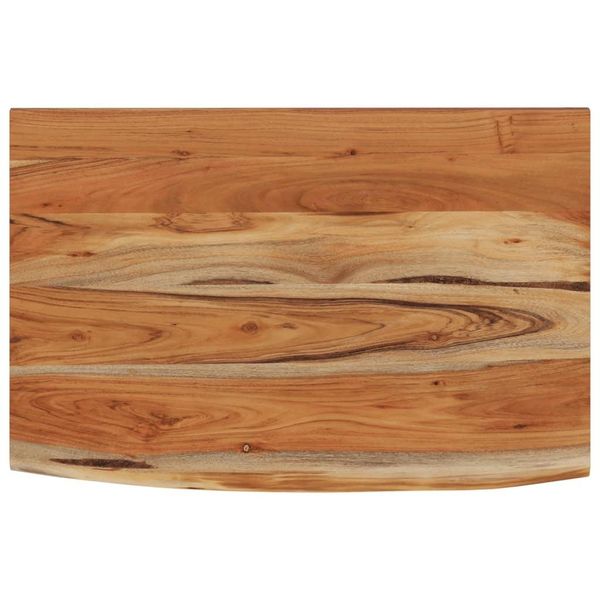 Syfax™ Mensola A Muro 60X40X2,5Cm Rettangolare Legno Acacia Bordi Vivi-image