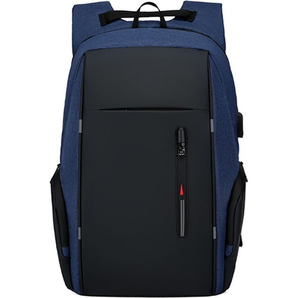 Zaino Per Laptop Da 17 Pollici Con Porta Usb Moda Zaini Impermeabili-image