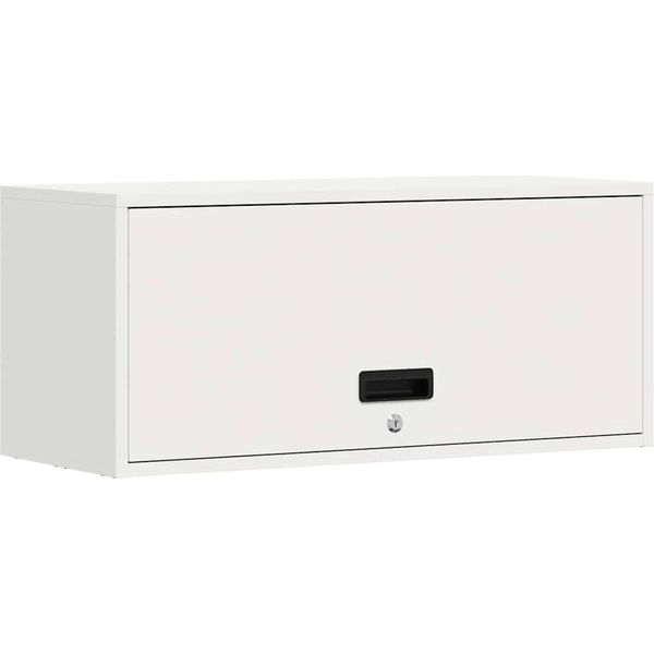 Syfax™ Armadio A Muro Per Garage Bianco 80 X 33 X 35 Cm-image