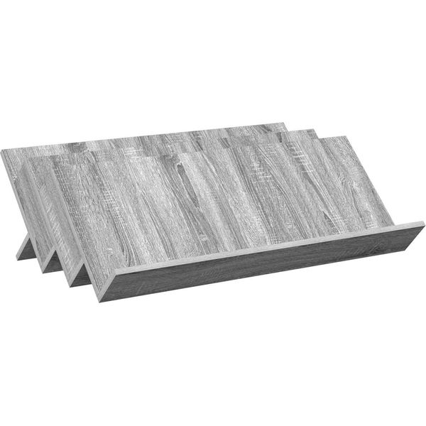Vidaxl Portariviste Grigio Sonoma 90 X 53 X 28,5 Cm Materiale A Base Di Legno-image