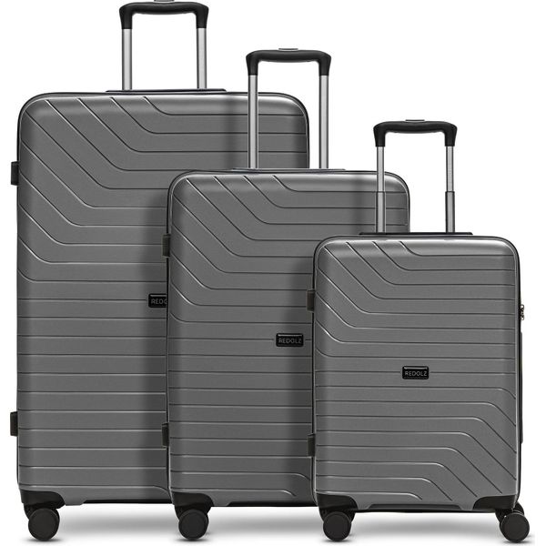 Redolz Carrello Essentials 05 Trolley-Set 3 -Pezzi Stone 2 Grigio Scuro-image