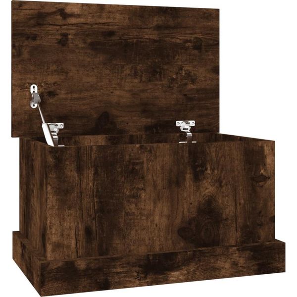 Syfax™ Contenitore Rovere Fumo 50X30X28 Cm Legno Multistrato-image