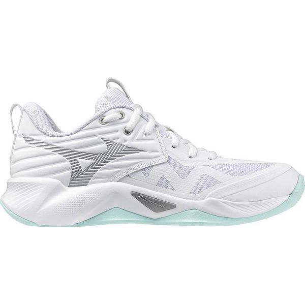 Mizuno Wave Momentum Pro - Bianco/Blu, Taglia:4-image
