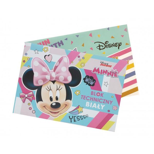 Blocco Tecnico Bianco Mickey Mouse A4 | 10K-image