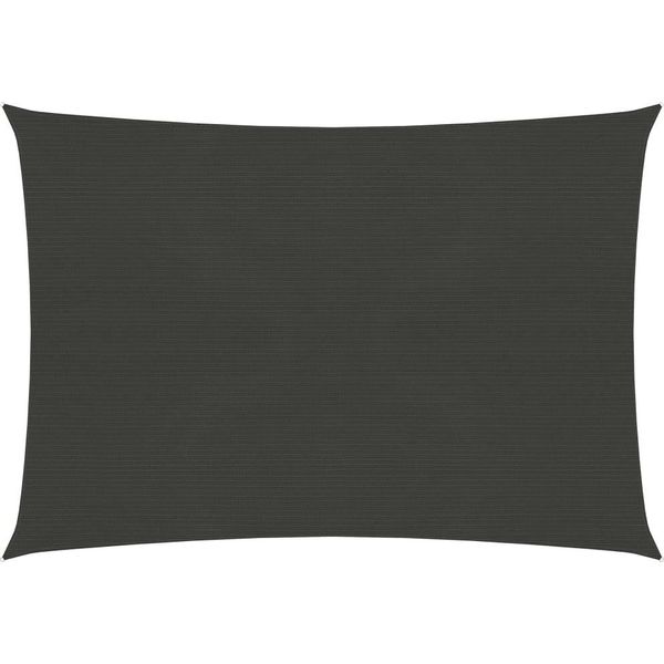 The Living Store Tenda Da Sole 160 G/M² Antracite 2,5X3,5 M Hdpe-image
