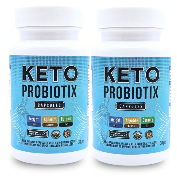 2X Keto Probiotix Caps - Integratore Alimentare 30 Capsule-image