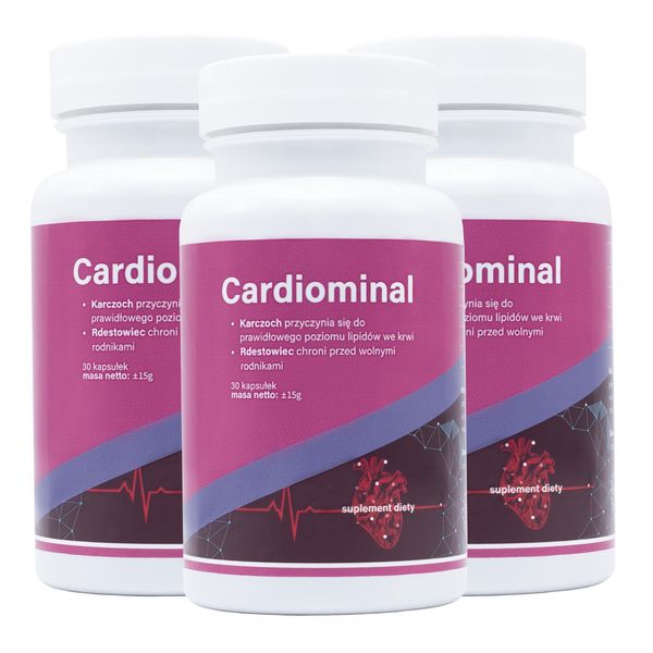 3X Cardiominal - Integratore 30 Capsule-image