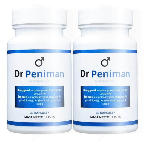 2X Dr Peniman - Integratore Per Uomini 30 Capsule-image