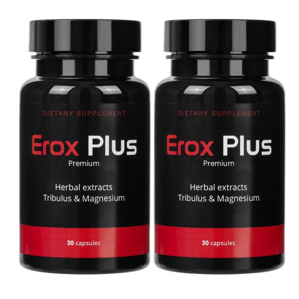 2X Erox Plus - Integratore Per Uomini 30 Capsule-image