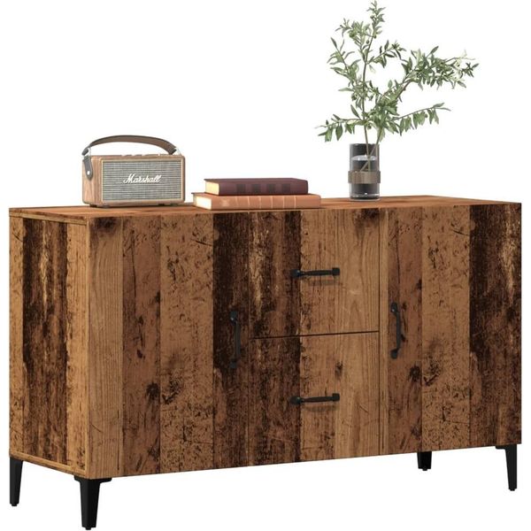 Maison Exclusive - Credenza Effetto Legno Antico 100X36X60 Cm Materiale Ligneo-image
