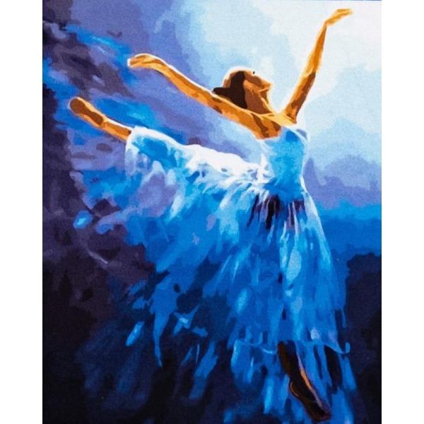 Pittura Con Numeri Primabalerina, Su Cornice, 40X50Cm, 801023903-image