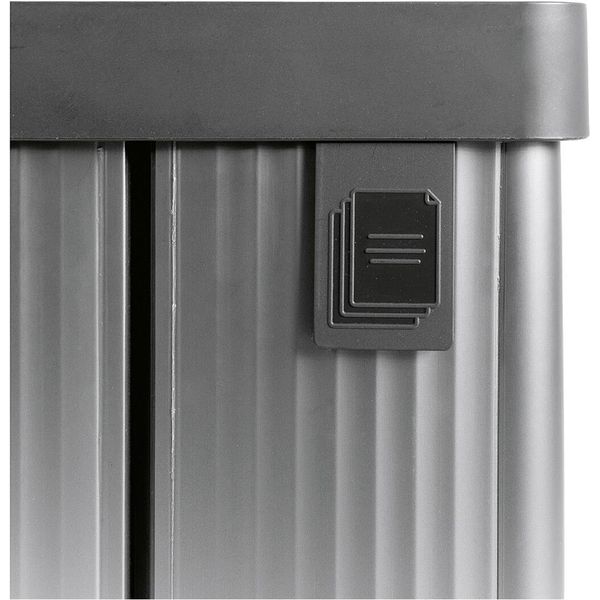 Curver Verto Recycle, Bidone Per Rifiuti Da 54 Litri, Grigio-image