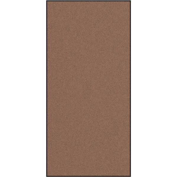 Vidaxl Zerbino Marrone E Nero 120 X 250 Cm In Polipropilene E Vinile-image