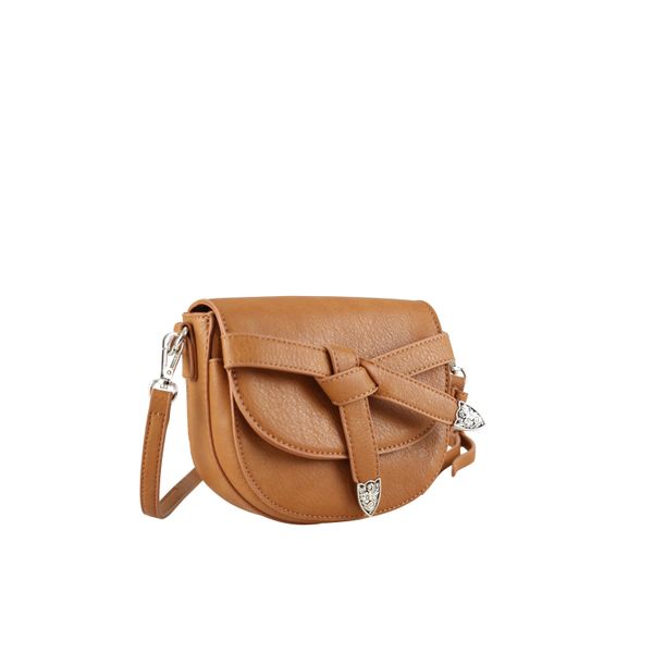 UmhäNgetasche "Sneaky", Damen, Gr. B/H/T: 18Cm X 16Cm X 6Cm Onesize, Braun, Lederimitat, Collezione Alessandro, Taschen UmhäNgetasche, Mit Leichtem Westernlook-image