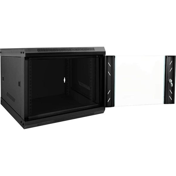 Vidaxl Armadio Di Rete Con Contenitore Nero 53 X 60 X 45 Cm In Acciaio-image