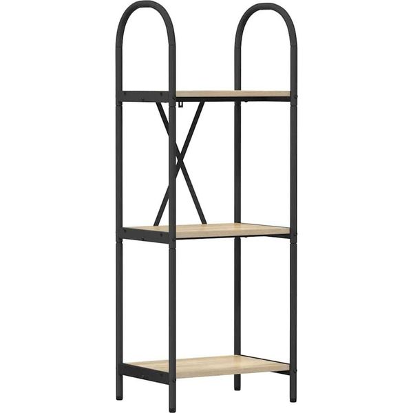 Syfax™ Libreria Rovere Sonoma 40 X 30 X 109 Cm Legno Multistrato-image