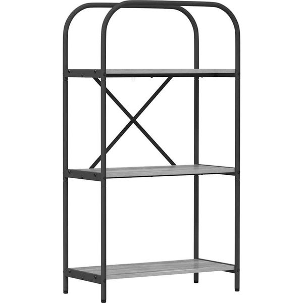Syfax™ Libreria Grigio Sonoma 60 X 30 X 109 Cm Legno Multistrato-image
