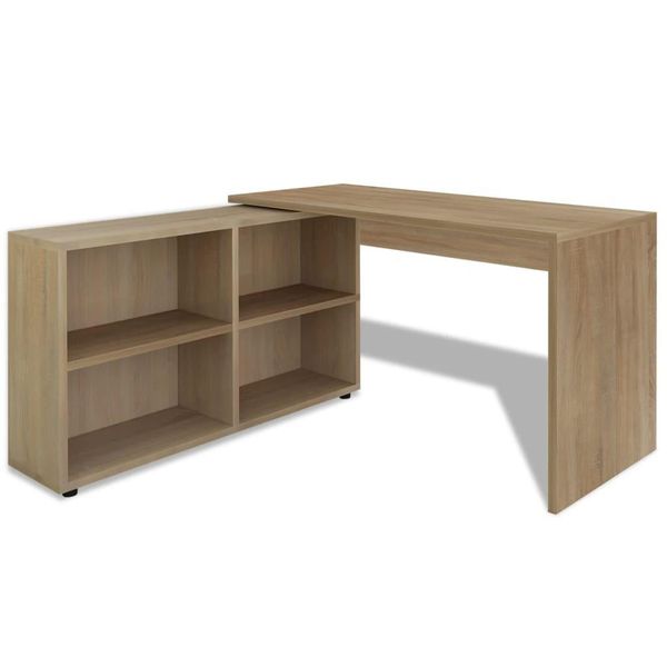 Syfax™ Tavolo Da Pranzo 140X80X75 Cm Rovere-image