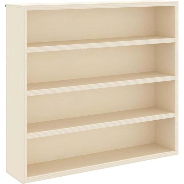 Syfax™ Vetrina A Muro Beige 40 X 8,5 X 37 Cm Legno Multistrato-image