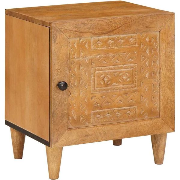 Syfax™ Armadio Da Notte Marrone Chiaro 40 X 33 X 46 Cm-image