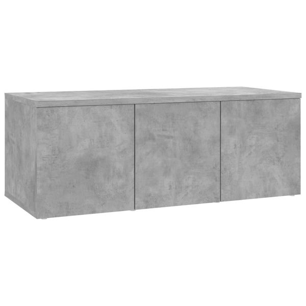 Syfax™ Mobile Porta Tv Grigio Cemento 80X34X30 Cm Legno Multistrato-image